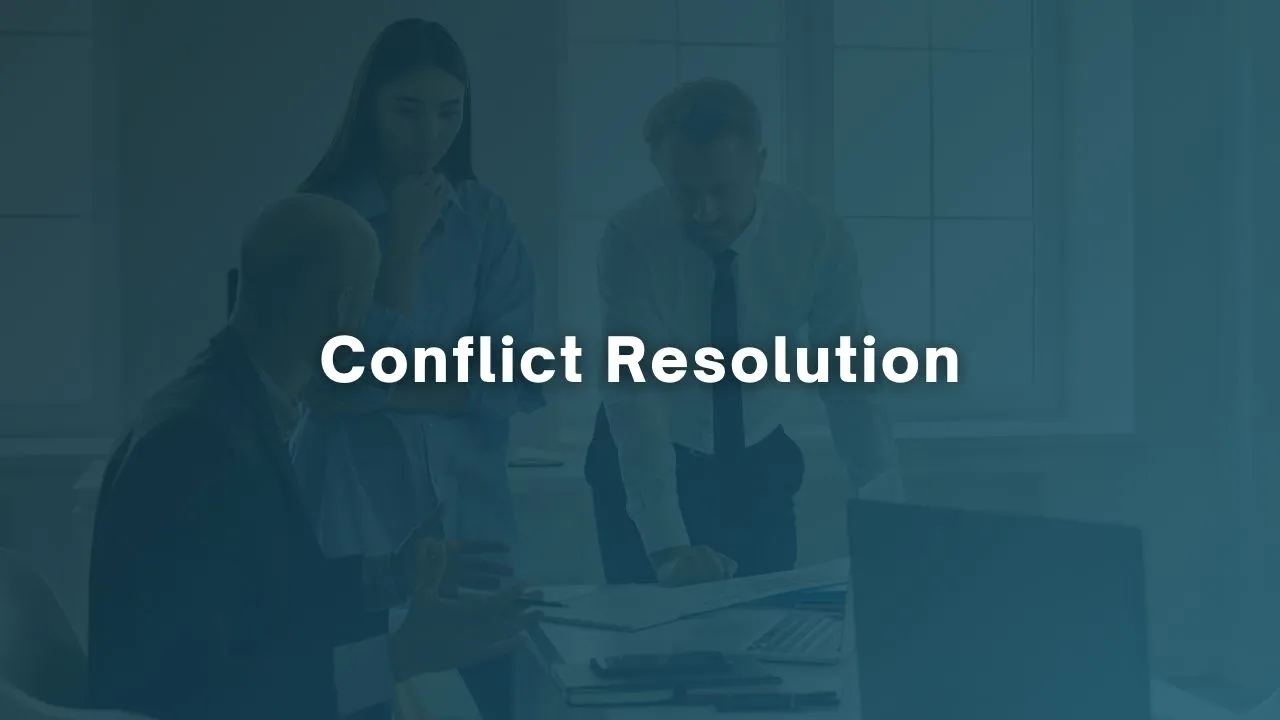 Conflict Resolution
